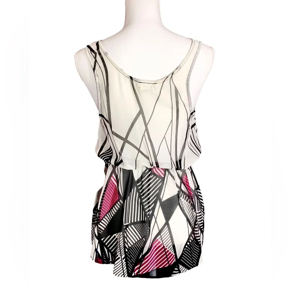 ๐Host Pick๐ Boutique Boho Sheer Lightweight Tunic Blouse Size Small - Picture 4 of 4